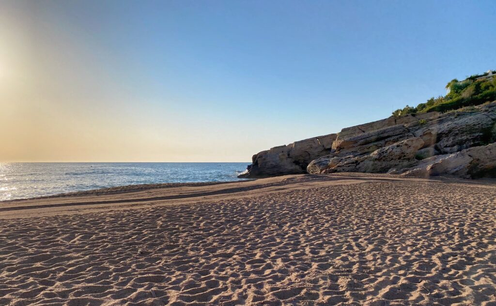 playa del racó begur
