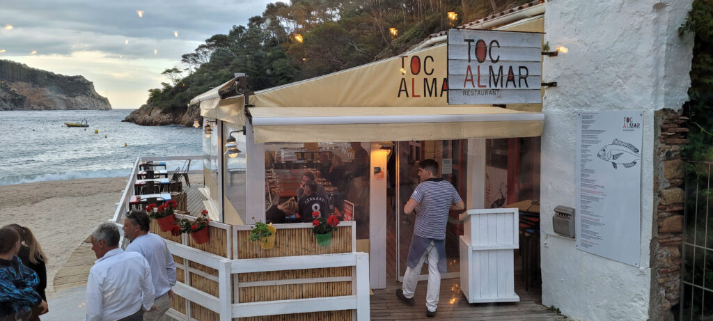restauraants begur toc al mar